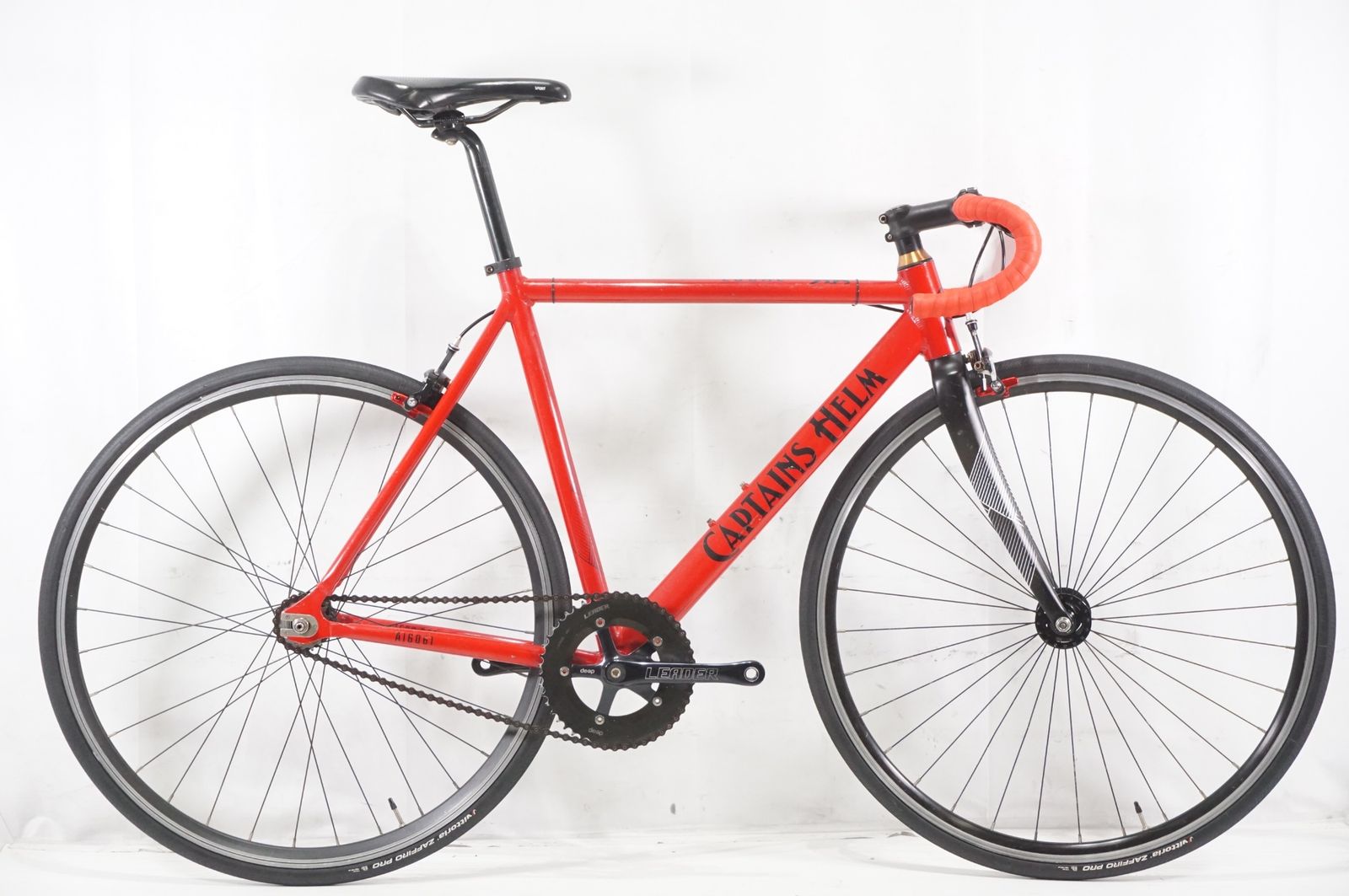 リーダーバイク カゲロウ 前後HED ピスト シングル 固定 ストリート 美