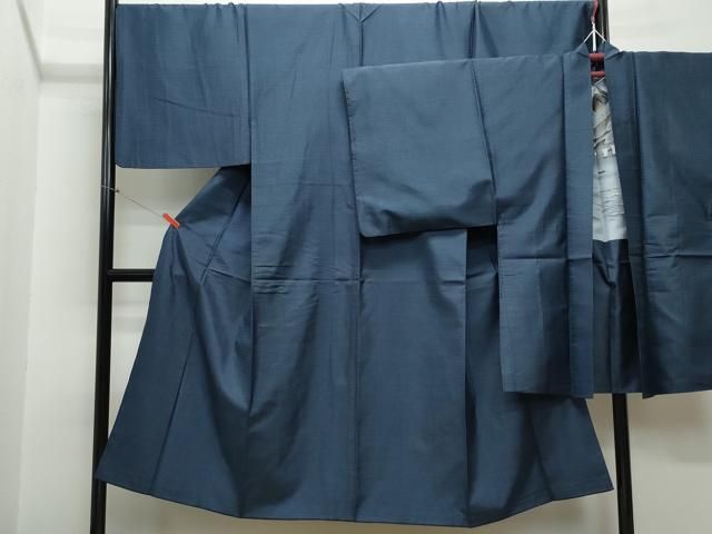 平和屋着物●男性 本場大島紬 アンサンブル 100亀甲 総詰め 正絹 CAAR8217vf