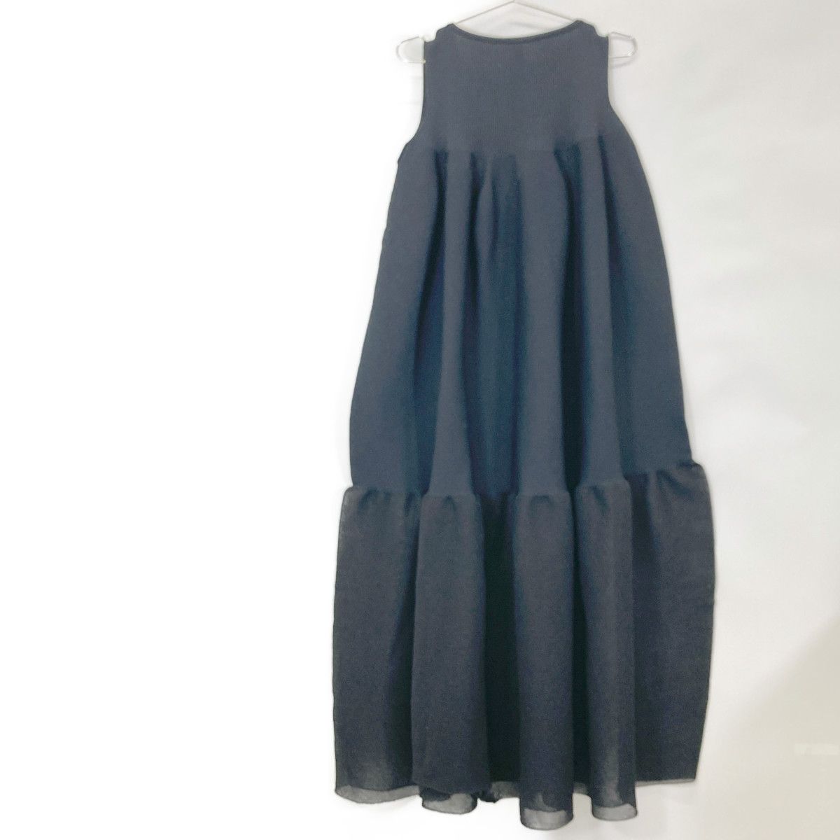 CFCL POTTERY LUCENT DRESS 2 シアー　ワンピース CFCL シーエフシーエル CF005KH033 23SS ﾌﾞﾗｯｸ POTTERY LUCENT