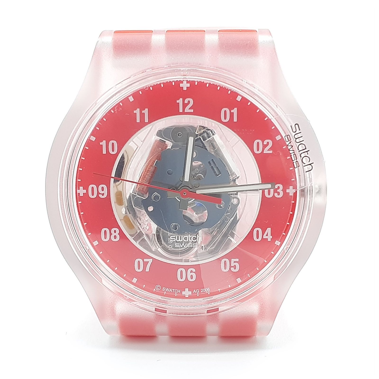 Swatch スウォッチ クォーツ 腕時計 SNOWPASS SWISS SKI SUMK103