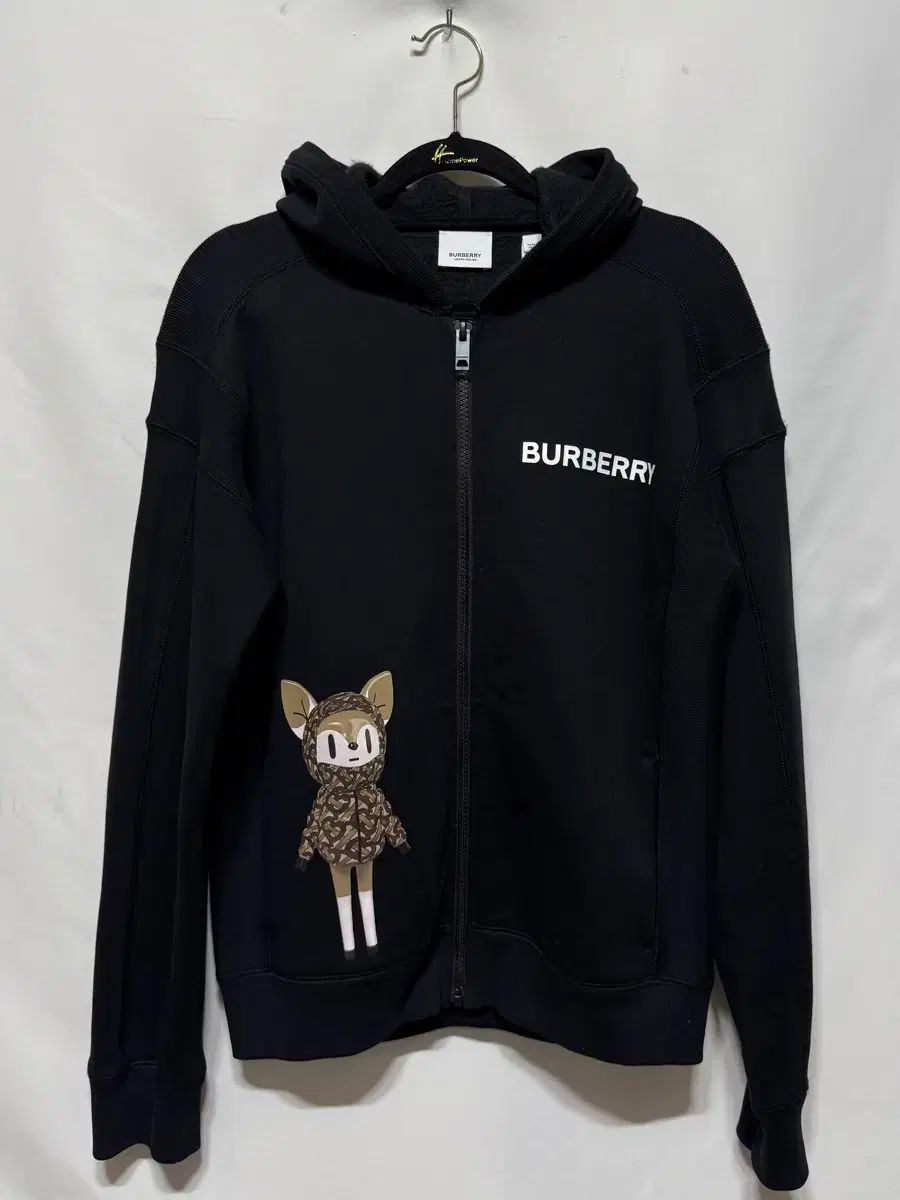 14Y BURBERRY バーバリー フード付き ジップアップパーカー