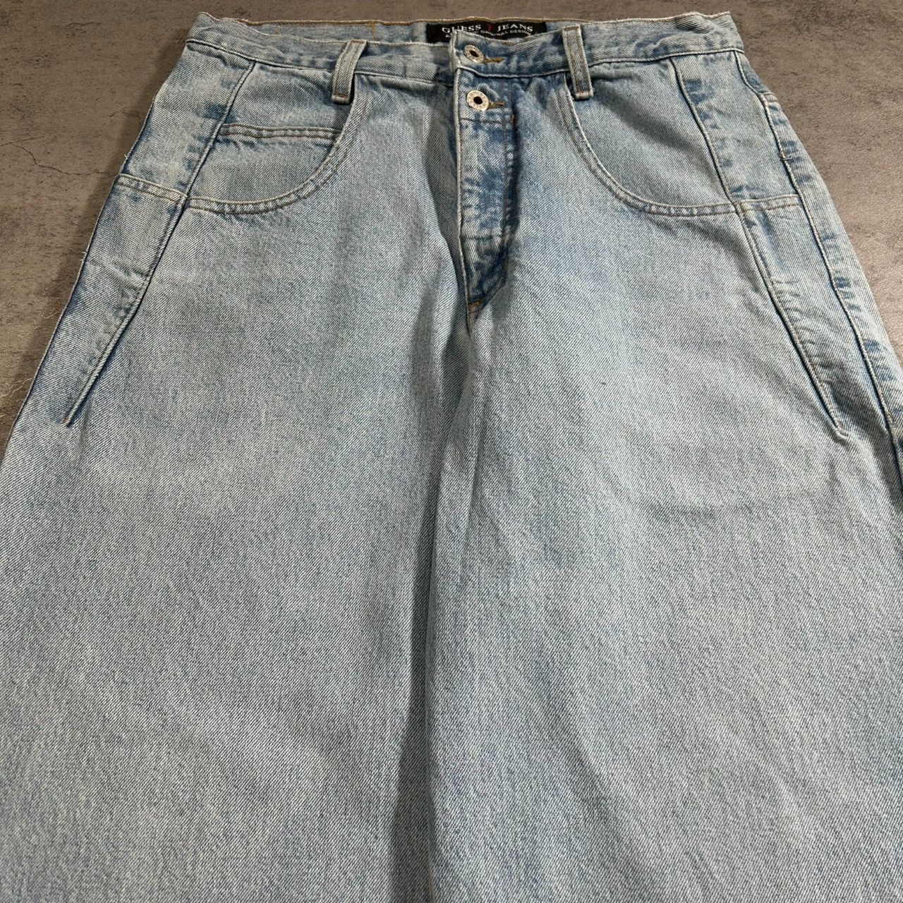 GUESS JEANS ゲス ジーンズ ハイウエストデニムパンツ マムジーンズ  