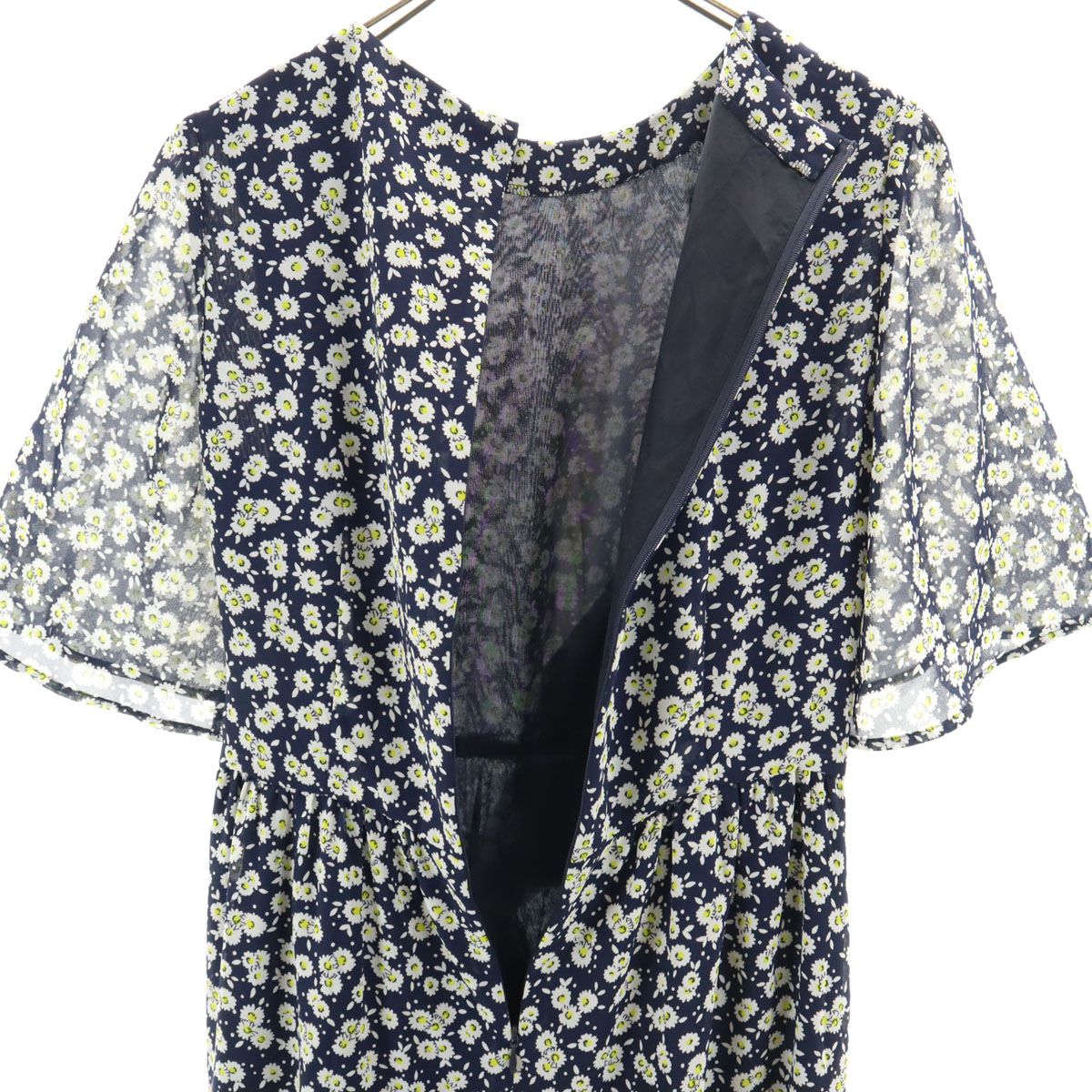 HANAE MORI 森英恵 ハナエモリ 日本製 花柄 半袖 ロング