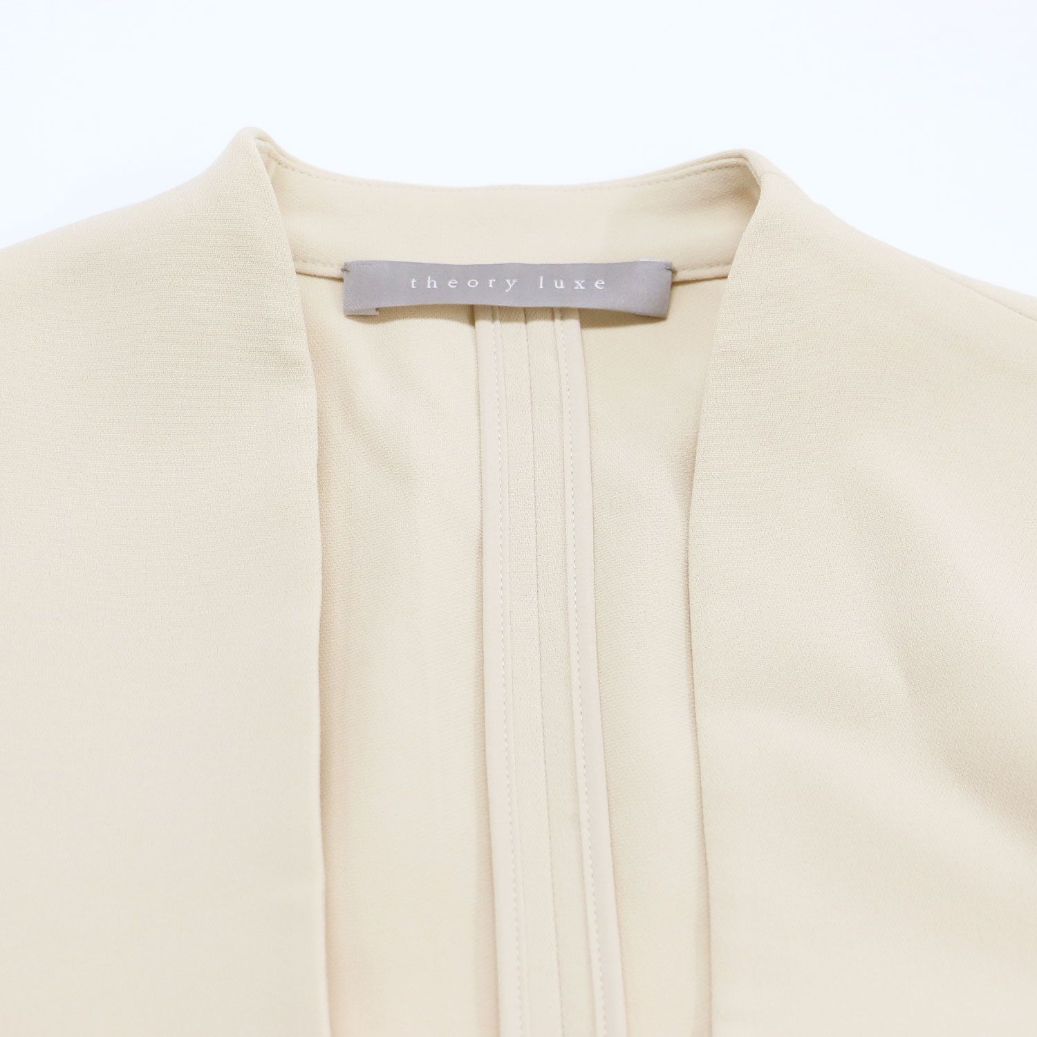 美品】theory luxe セオリーリュクス ジャケット ベージュ サイズ:36 S