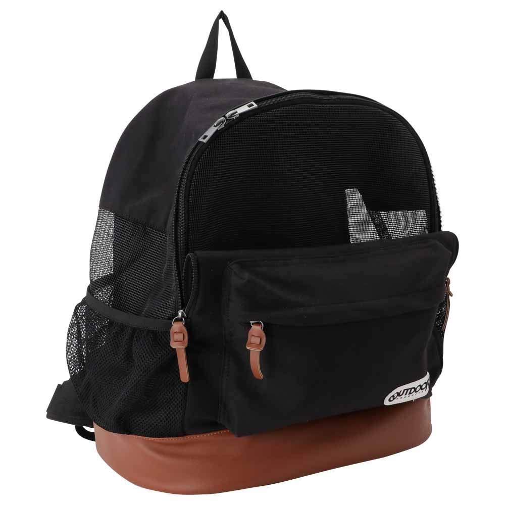 ブラック メッシュタイプ 犬猫用 ペットリュック L OUTDOOR 【公式通販】