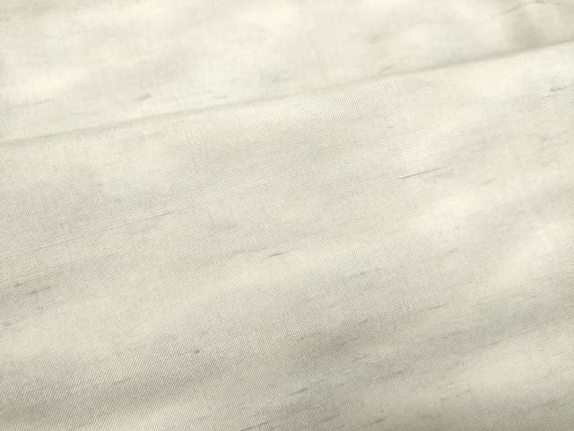 平和屋着物○石川県指定無形文化財 牛首紬 白山工房 手織り 霞文 正絹