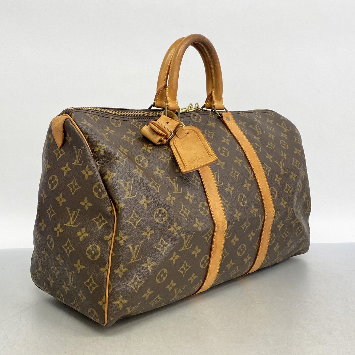 5id5499-h ルイヴィトン ボストンバッグ モノグラム キーポル45 M41428 ブラウン メンズ レディース ユニセックス