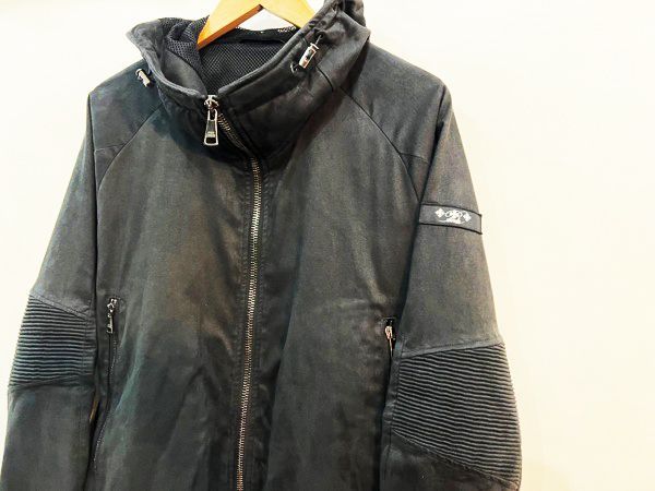 最高級 タトラス テクニカル スエード ジャケット BOLO Lサイズ N16☆TATRAS/タトラス Rライン BOLO テクニカルスエード ジップ