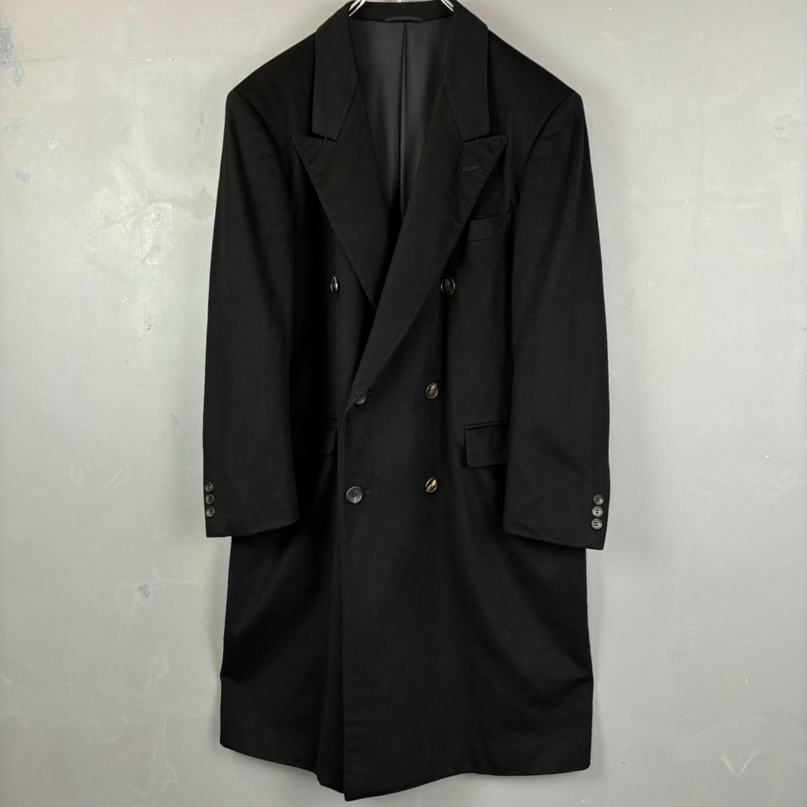 Loro Piana pierre cardin カシミヤ チェスターコート pierre cardin Loro Piana 100% Cashmere Chesterfield Coat