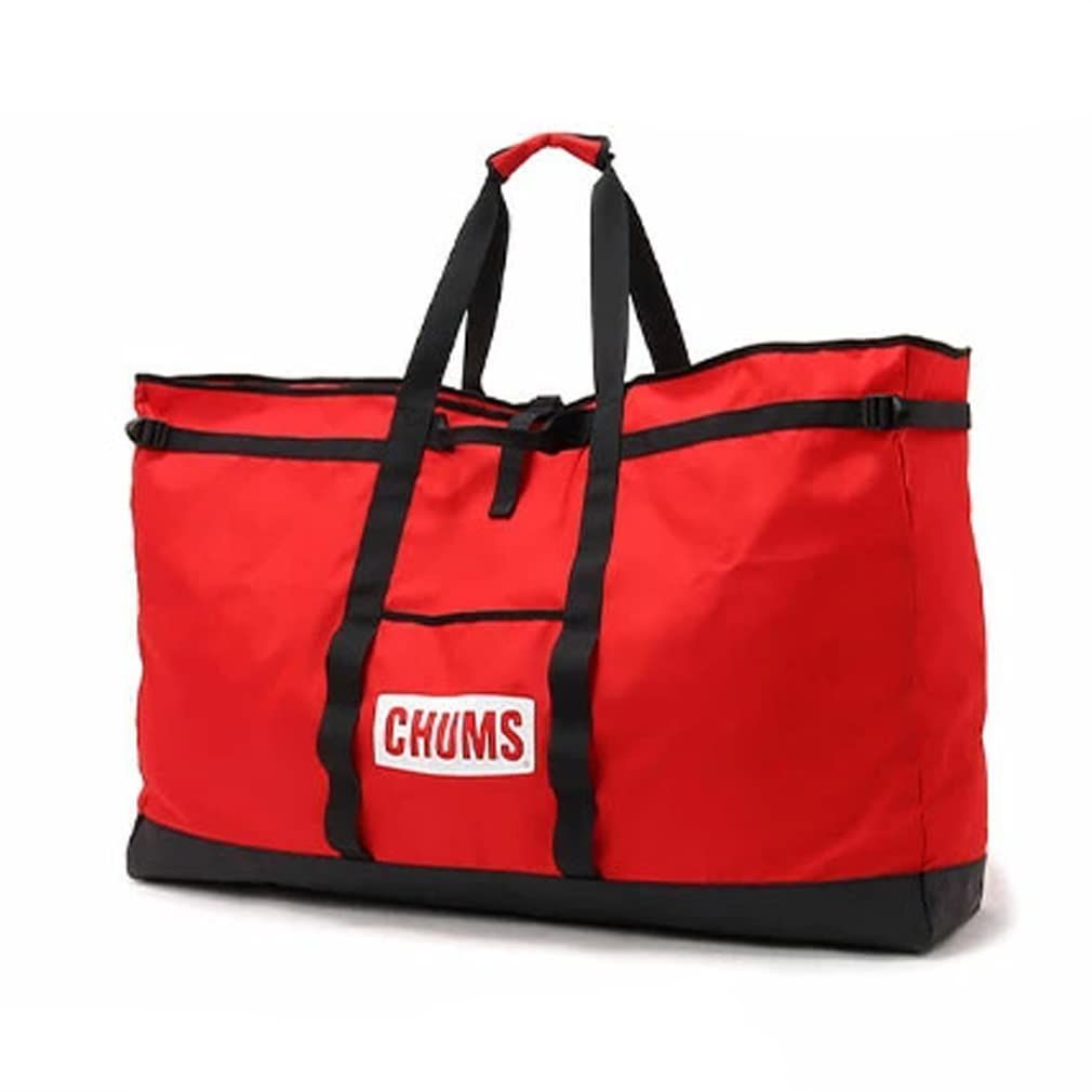 レッド_L [Chums] ー CHUMS Logo Camp Tote L･Red レッド