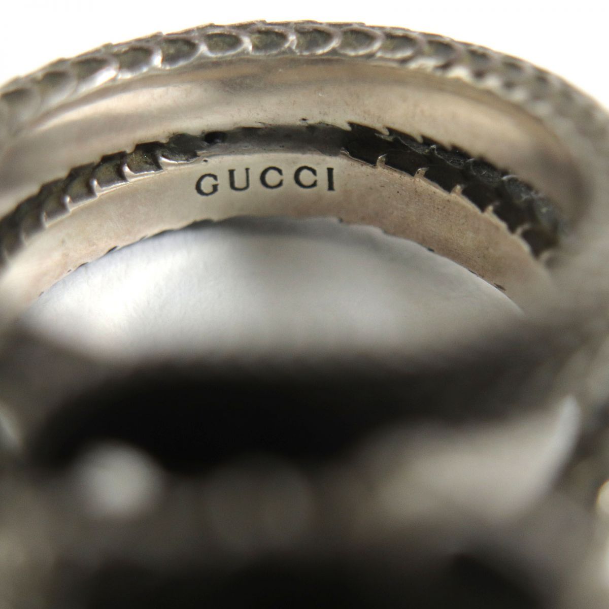 美品□GUCCI グッチガーデン 525177 スネークモチーフ Ag925