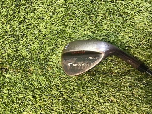【中古】 ブリヂストン TOURSTAGE X-WEDGE 101LB(黒染め) 60 ウェッジ WG Dynamic Gold (フレックスS) メンズ 男性用 右利き 右用 Cランク ゴルフクラブ
