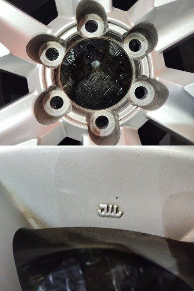 トヨタ ランクルプラド 150系 後期 純正ホイール 17インチ 4本 7.5