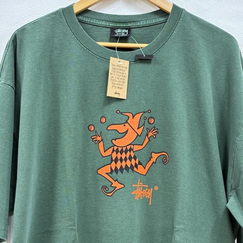 トップス STUSSY JUGGLER PIGMENT DYED TEE STUSSY JUGGLER PIGMENT DYED TEE サイズXL ステューシー