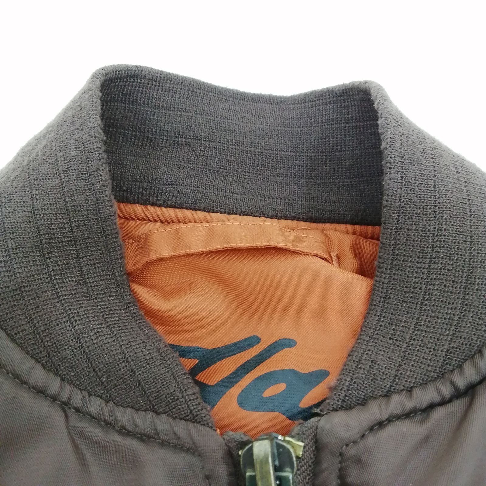 エドハーディ　ma-1 Mens Tonal Double Venom Ma1 Bomber Jacket - Khaki – Ed Hardy