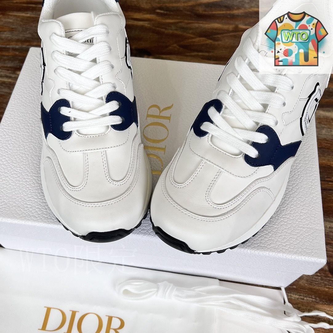 【世界限定モデル☆ぜひあなたの足元に♡】DIOR スニーカー Dior Cest スニーカー02-1 - メルカリ