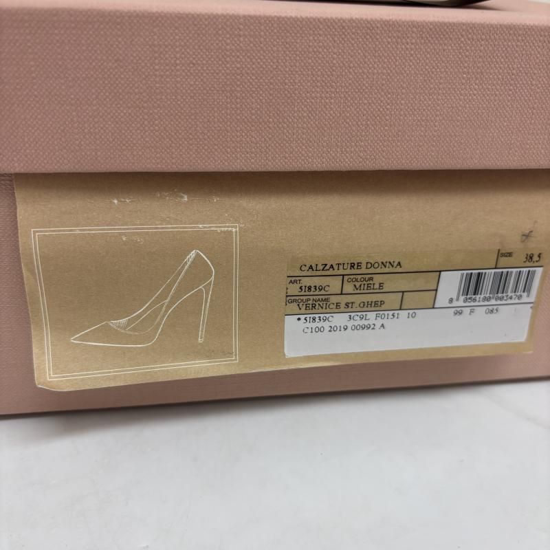 miu miu ミュウミュウ パンプス レオパード パンプス CALZATURE DONNA 5I839C MIELE size 38.5 KIN-KAAI_COM
