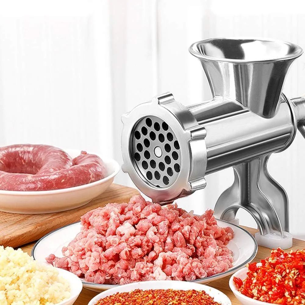 アンティークミートミンサーミートチョッパー肉挽き器