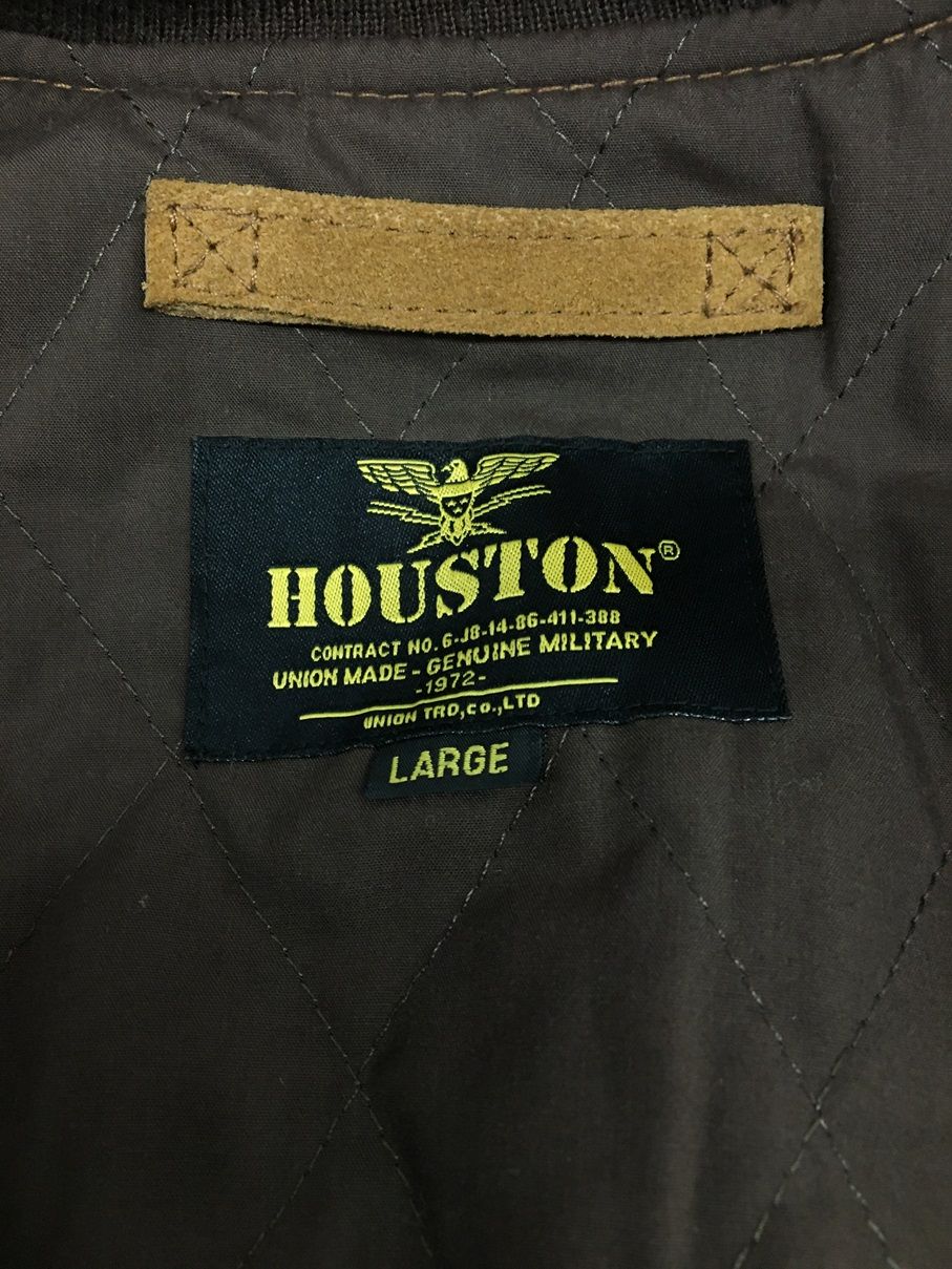 HOUSTON COW SUEDE MA-1 FLIGHT JACKET ヒューストン カウスウェード