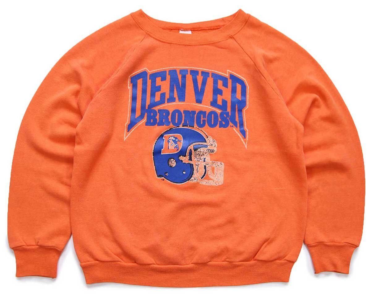 80s USA製 Championチャンピオン NFL DENVER BRONCOS アメフト