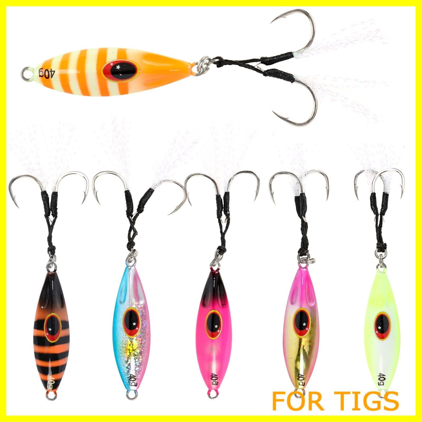 ケ*ン様 ルアー メタルジグ 他 セット販売 人気商品】ZJIANC(ゼットジアンク) メタルジグルアー メタルジグセット