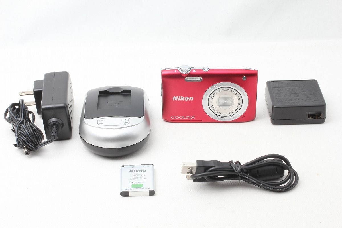 ニコンNikon COOLPIX S2900 レッド 付属品満載◇47320 - メルカリ