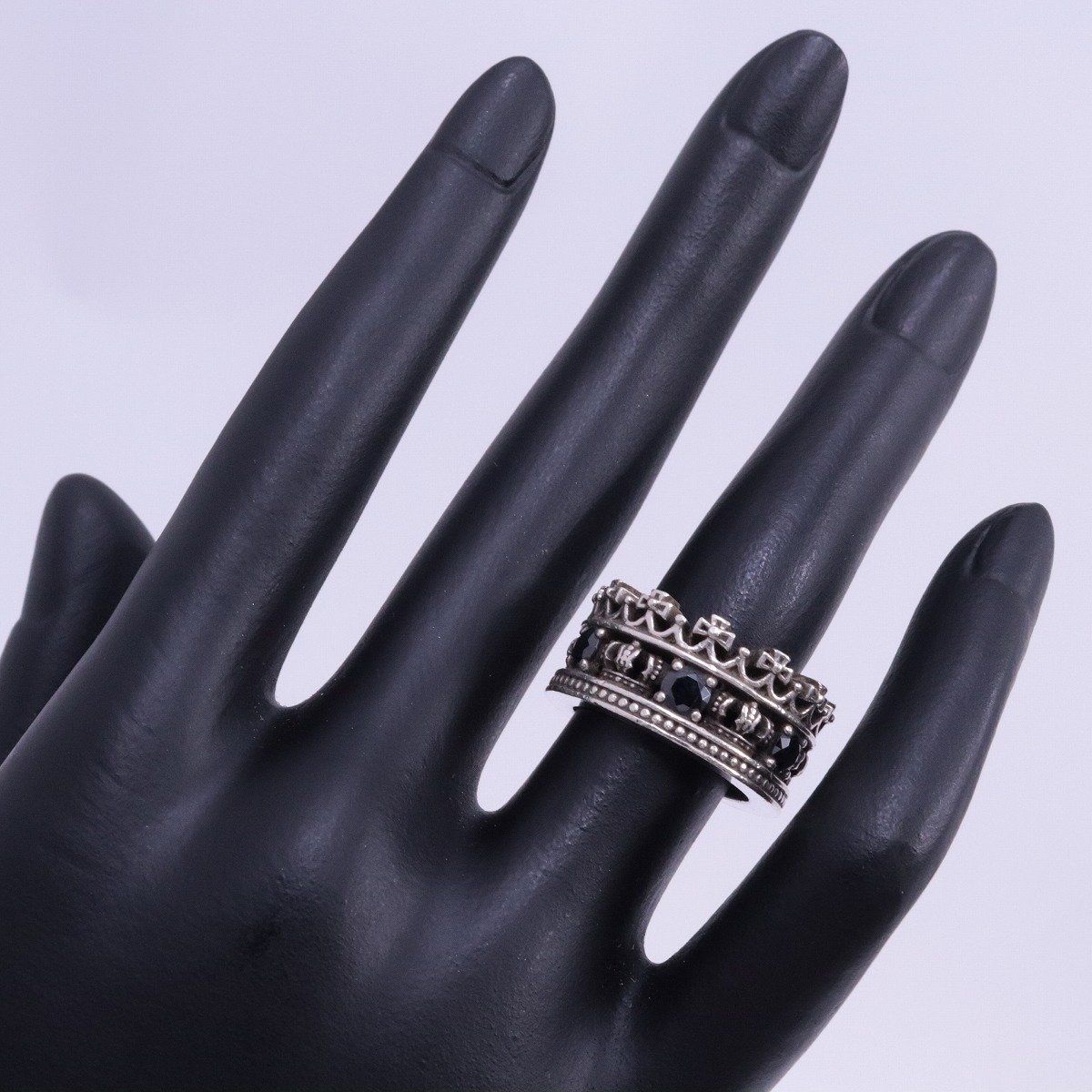 【24時間限定価格】Justin Davis GALIANAリングBLACK L 24時間限定価格】Justin Davis GALIANAリングBLACK L