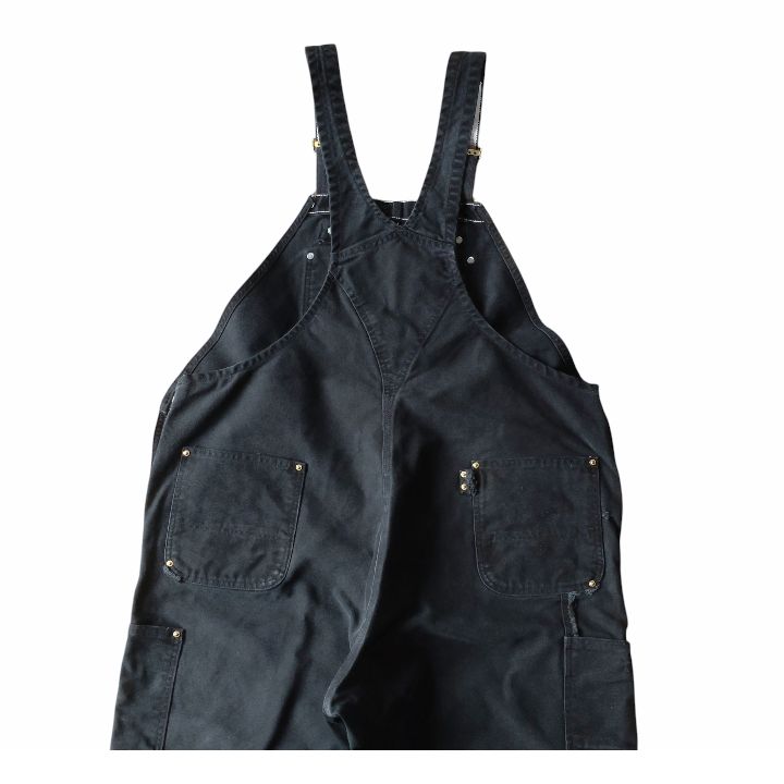 Carhartt ダブルニーオーバーオール/ダックサロペット古着実寸W46L27 Carhartt ダブルニーオーバーオール/ダックサロペット古着実寸W46L27