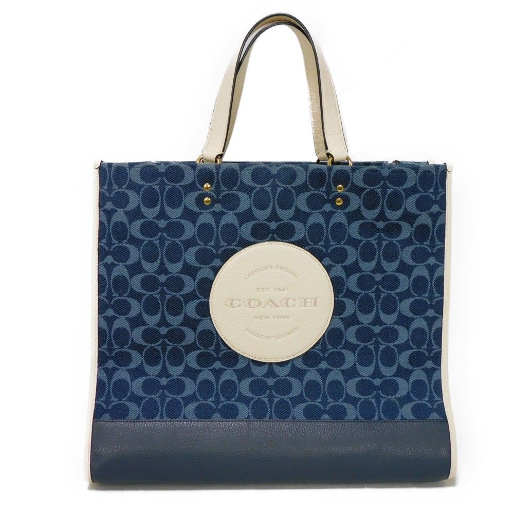 COACH コーチ デンプシー トート 40 ロゴ エンボス パッチ