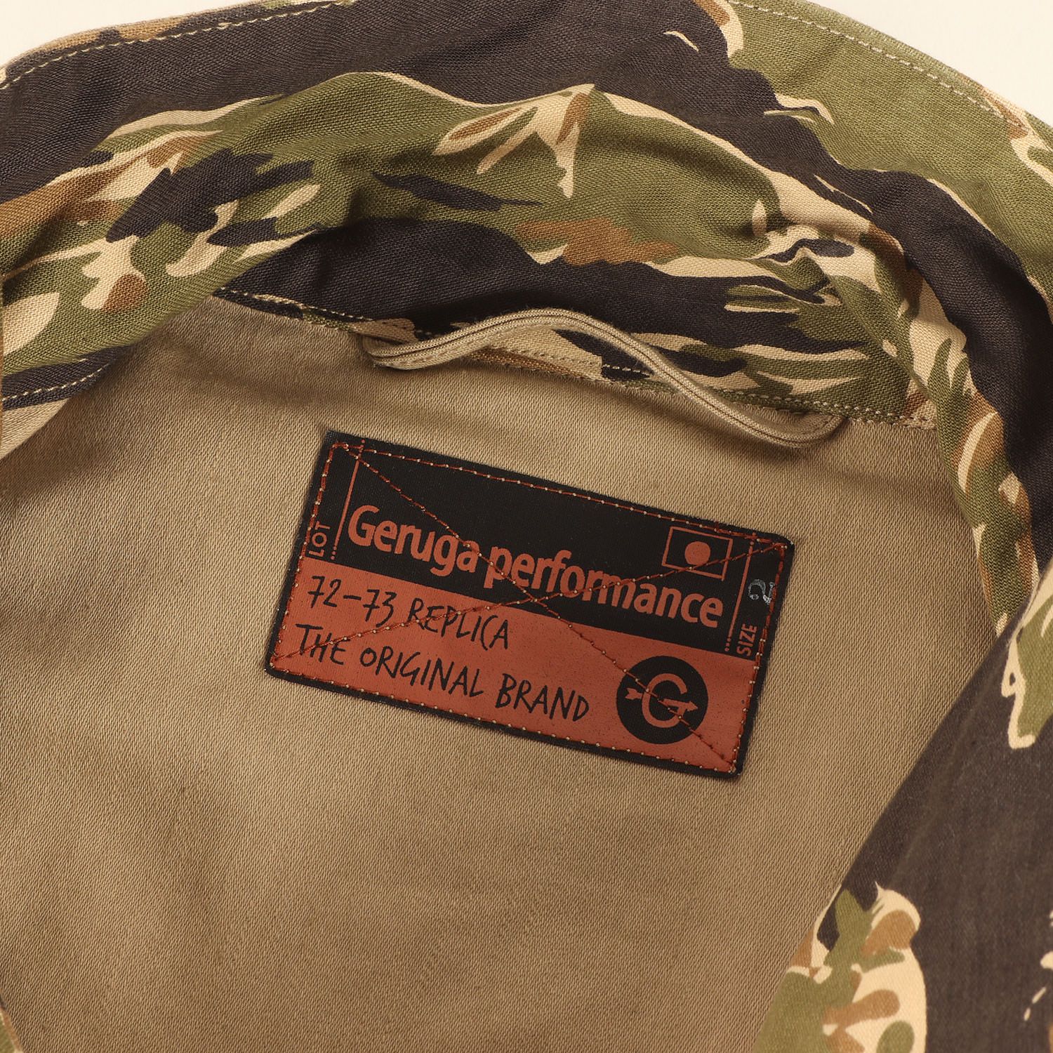 ☆美品ATLANCO社製タイガーカモM65【usa製】フィールドジャケットS-R