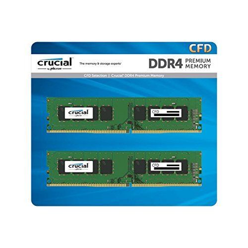 PCパーツCrucial DDR4デスクトップメモリ Crucial 16GB(8GBx2