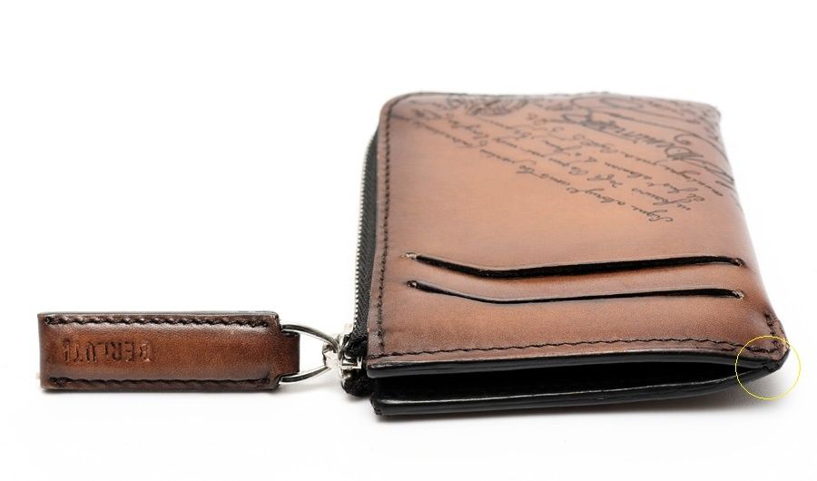 【未使用級】定価68,200円 BERLUTI ベルルッティレザー ケース BERLUTI【直営店】レザー スクリット 2シガーケース (Berluti