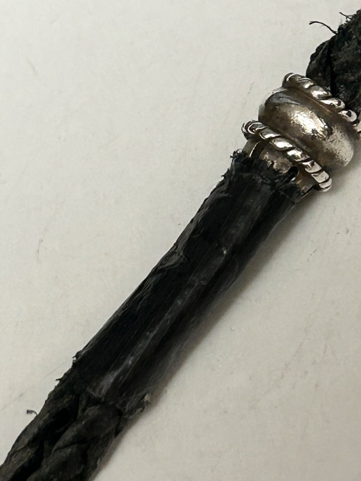 クロムハーツグロメットパーツ付レザーウォレット用ユーズドCANPANAボロチップ