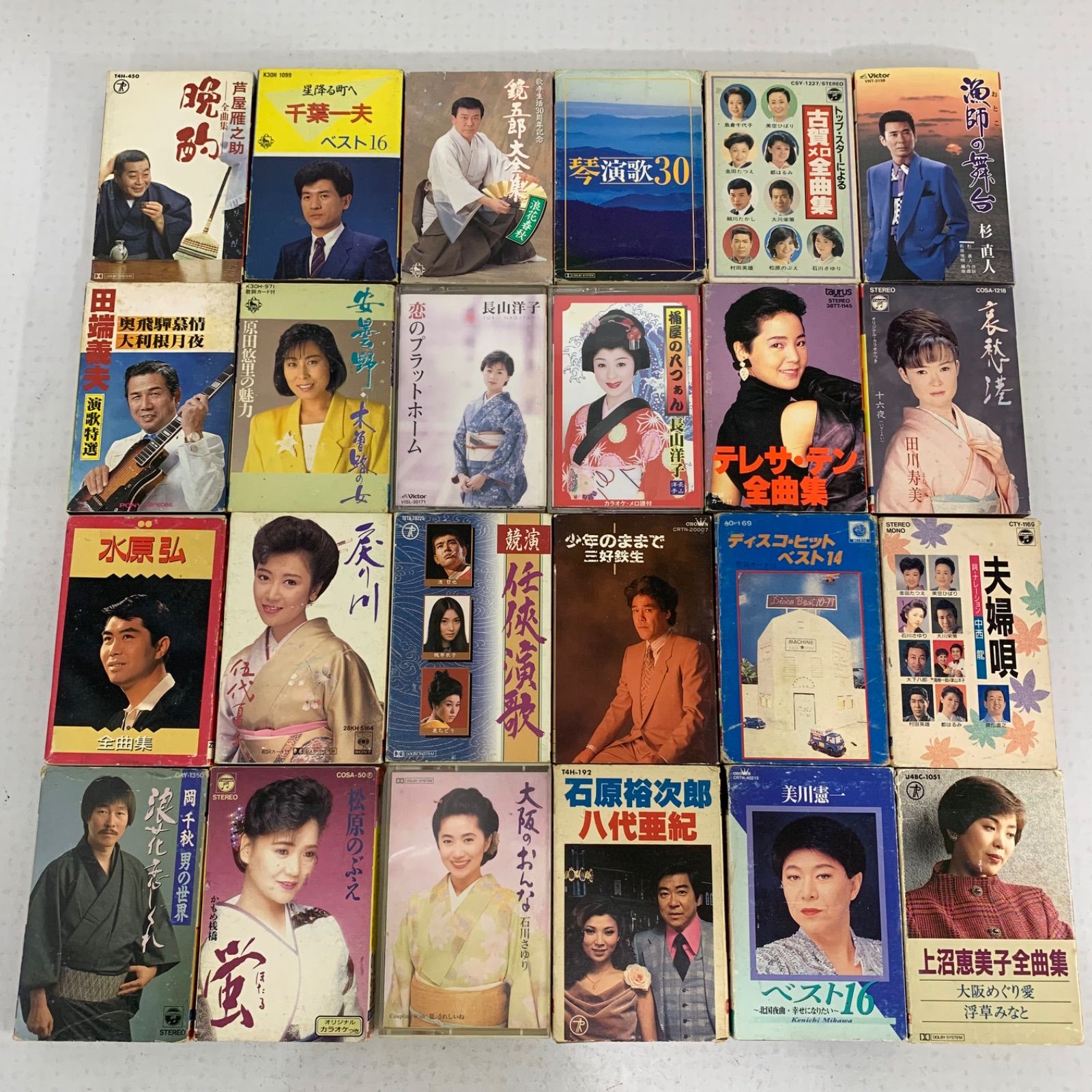 カラオケカセットテープ83本セット