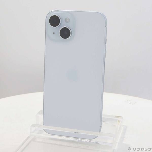 〔 品〕 iPhone15 128GB ブルー MTML3J A SIMフリー 198