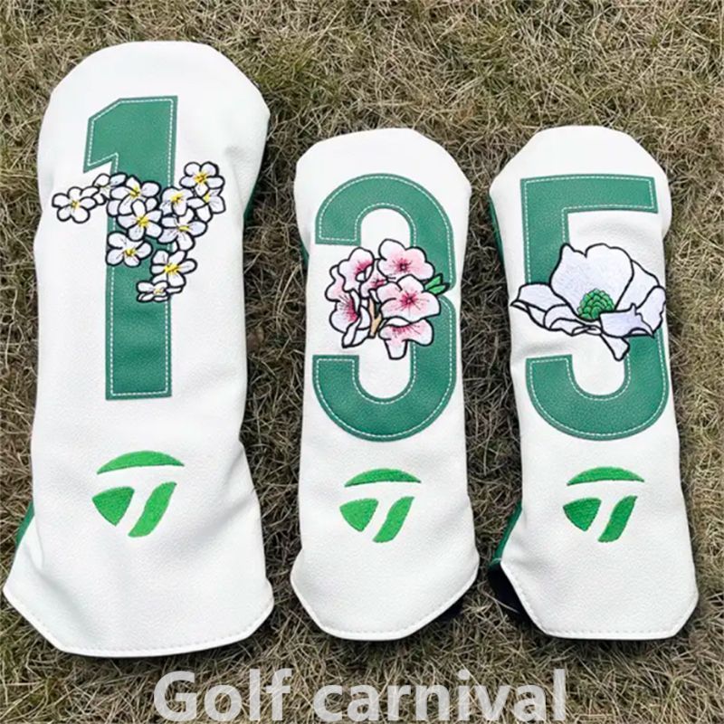 TaylorMadeテーラーメイド 3個 ヘッドカバー ゴルフクラブカバー ヘッドカバー