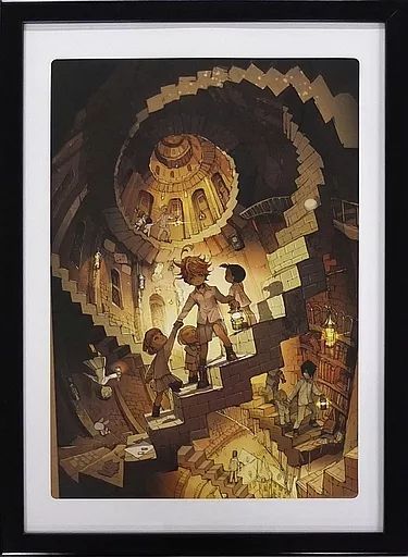 約束のネバーランド 複製原画