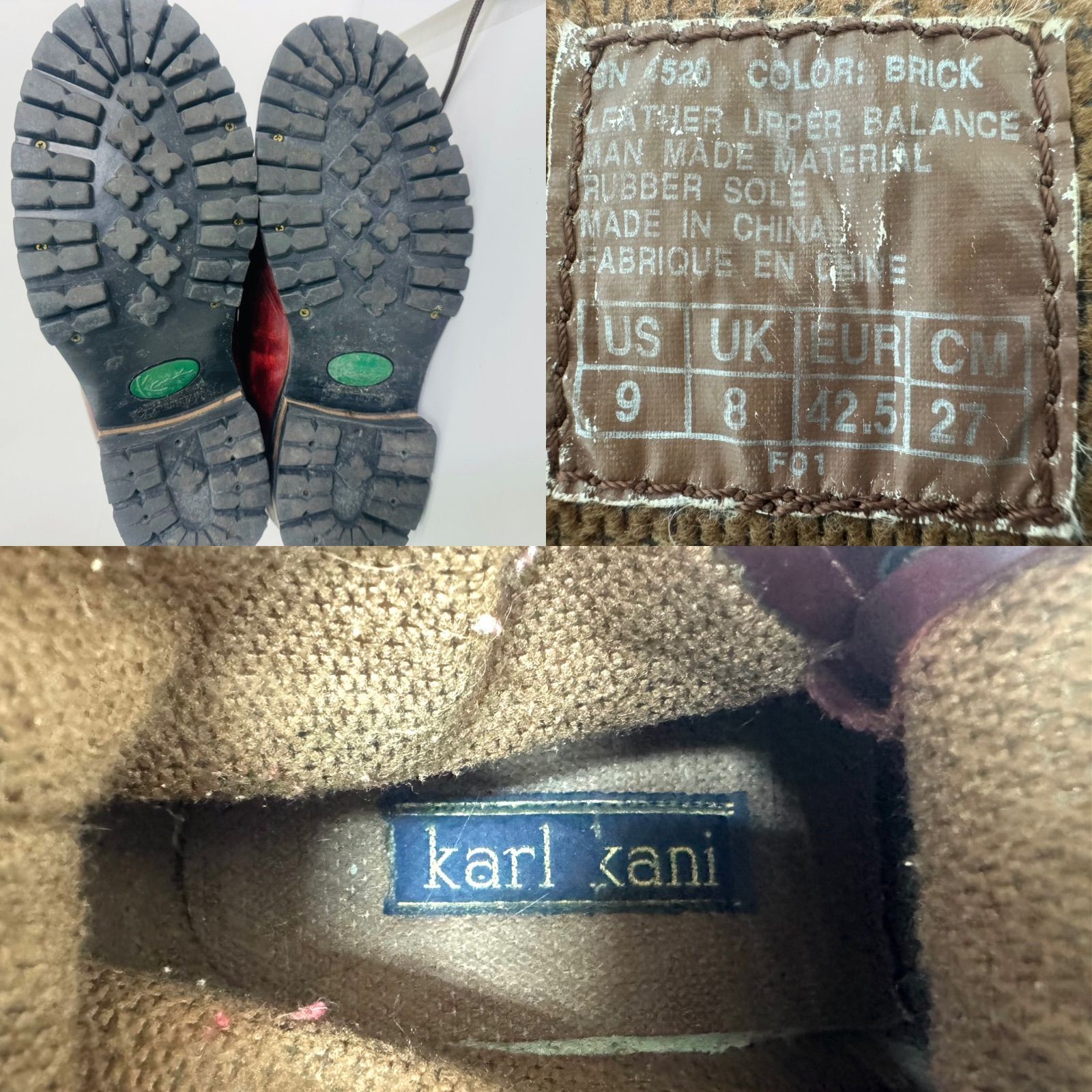 KARL KANI カールカナイ 希少 ブーツ 27cm az MID - メルカリ