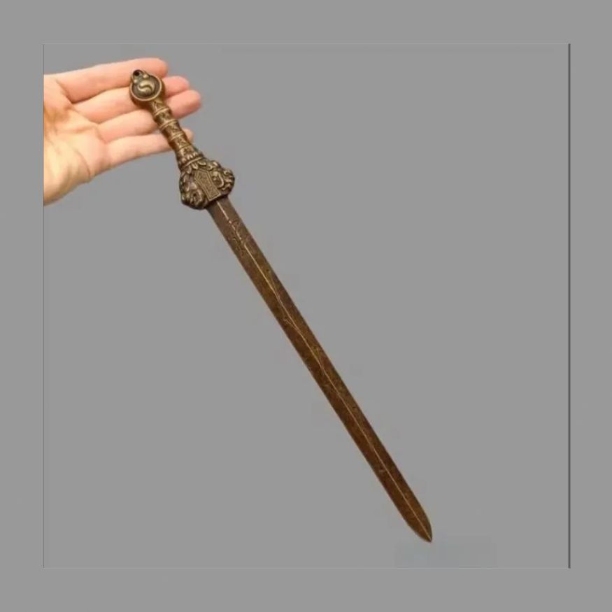 天師竜虎剣 七星卦剣 伏魔護身 五行剣 銅製品 鎮宅