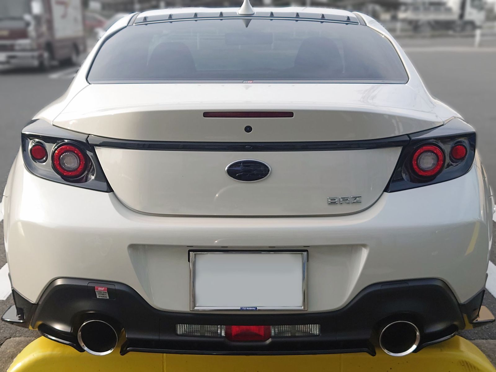 Tint+再利用できる BRZエンブレム スモークフィルム(スモーク20％ 前後セット) ZD8 BR-Z zd8 brz