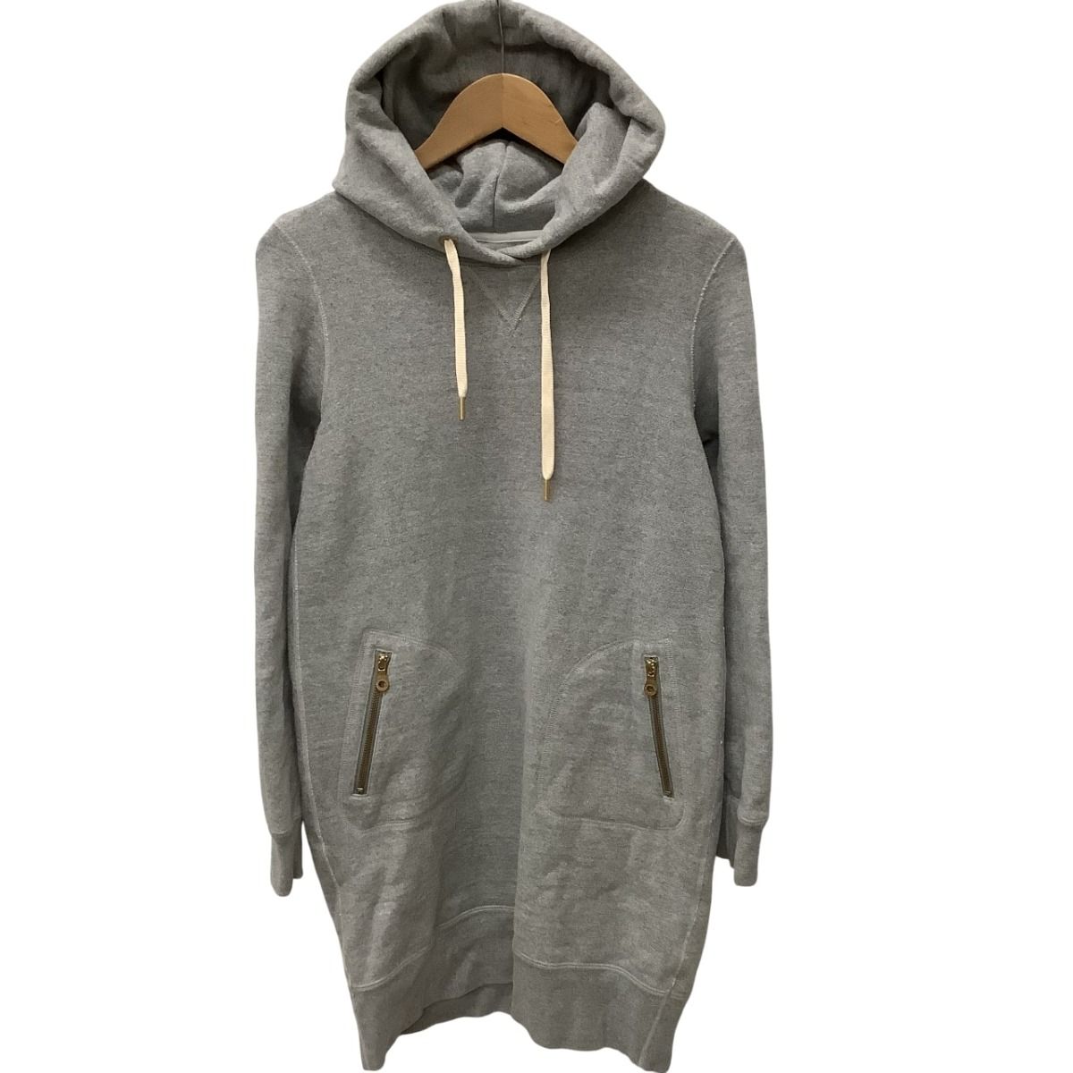 ♪♪BURBERRY BLUE LABEL バーバリーブルーレーベル レディース パーカーワンピース SIZE 38 グレー