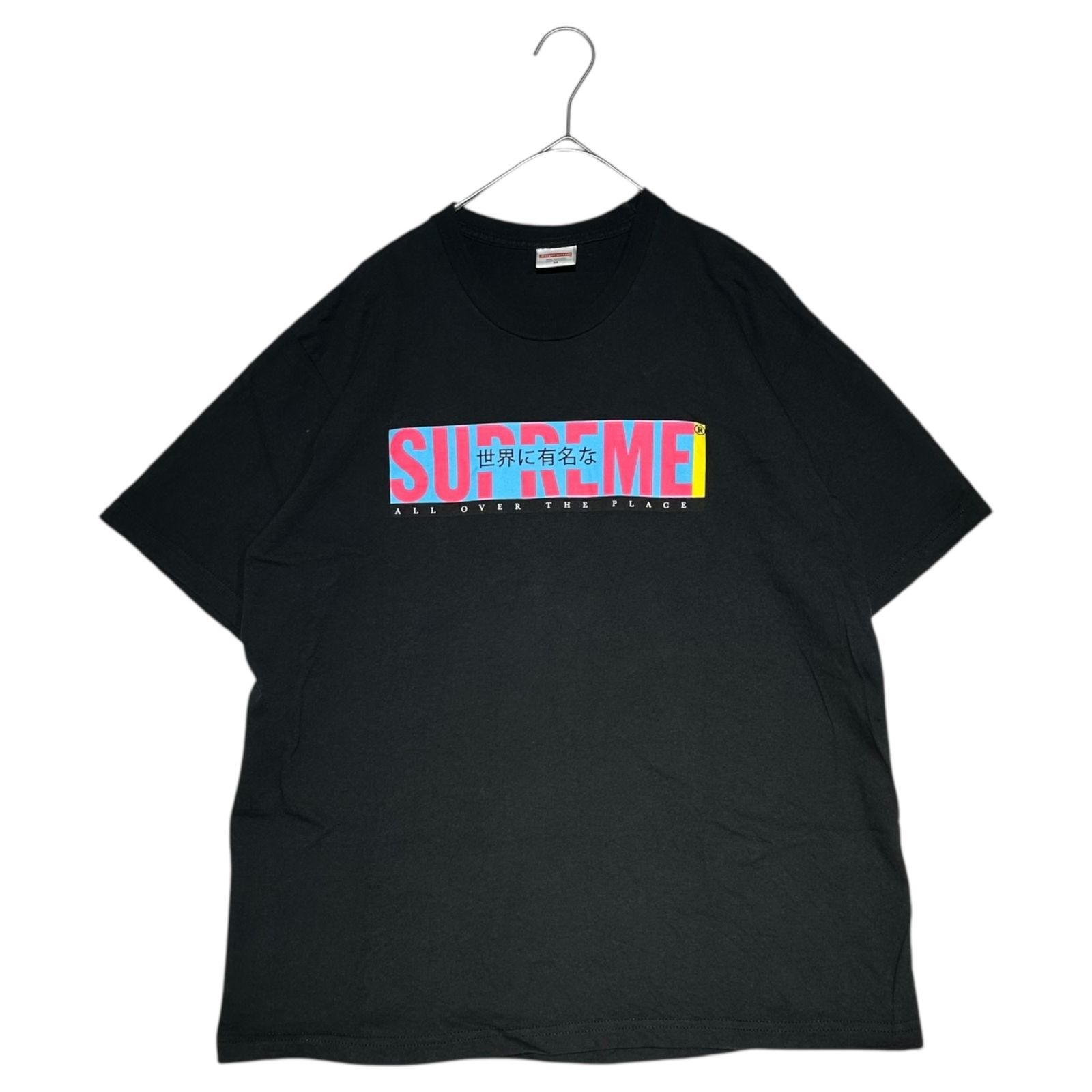 SUPREME(シュプリーム) 22SS All Over Tee ”世界に有名な” ロゴ