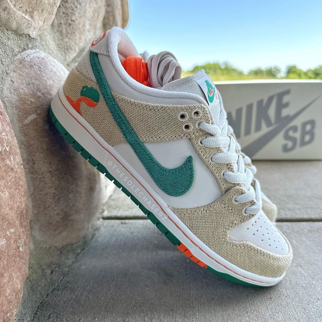 ハリトス × ナイキ SB Jarritos × Nike SB Dunk Low Phamtom Nike SB Dunk Low x Jarritos® 'Phantom and Malachite' (FD0860