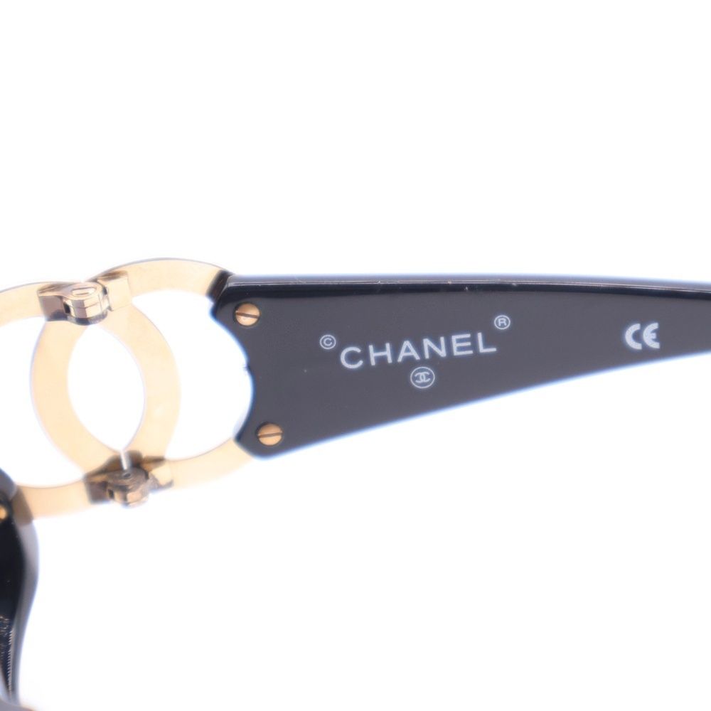 CHANEL シャネル サングラス 度なし 02461 94305 ケース付き CHANEL (シャネル) ココマーク セルフレーム ウェリントン