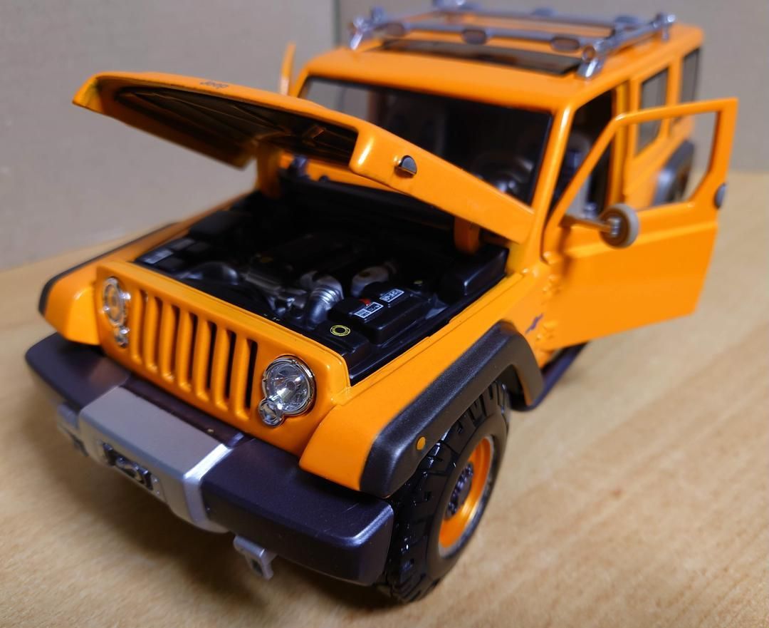 1/18 ジープ レスキューコンセプト オレンジ JEEP Rescue - メルカリ