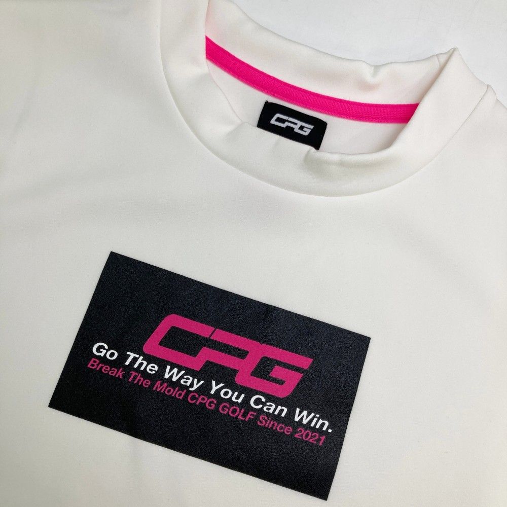 CPG GOLF パイピングモックネックLS ロングスリーブ シャツ レディース ゴルフウェア 1109-24101