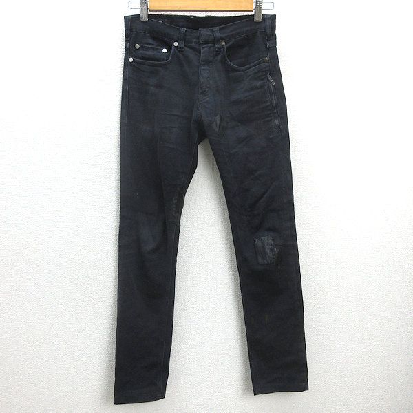 H□ITALY製□ニールバレット/NEIL BARRETT SKINNY FIT ダメージ加工 スキニーパンツ【29】黒/MENS□32【中古】 -  メルカリ