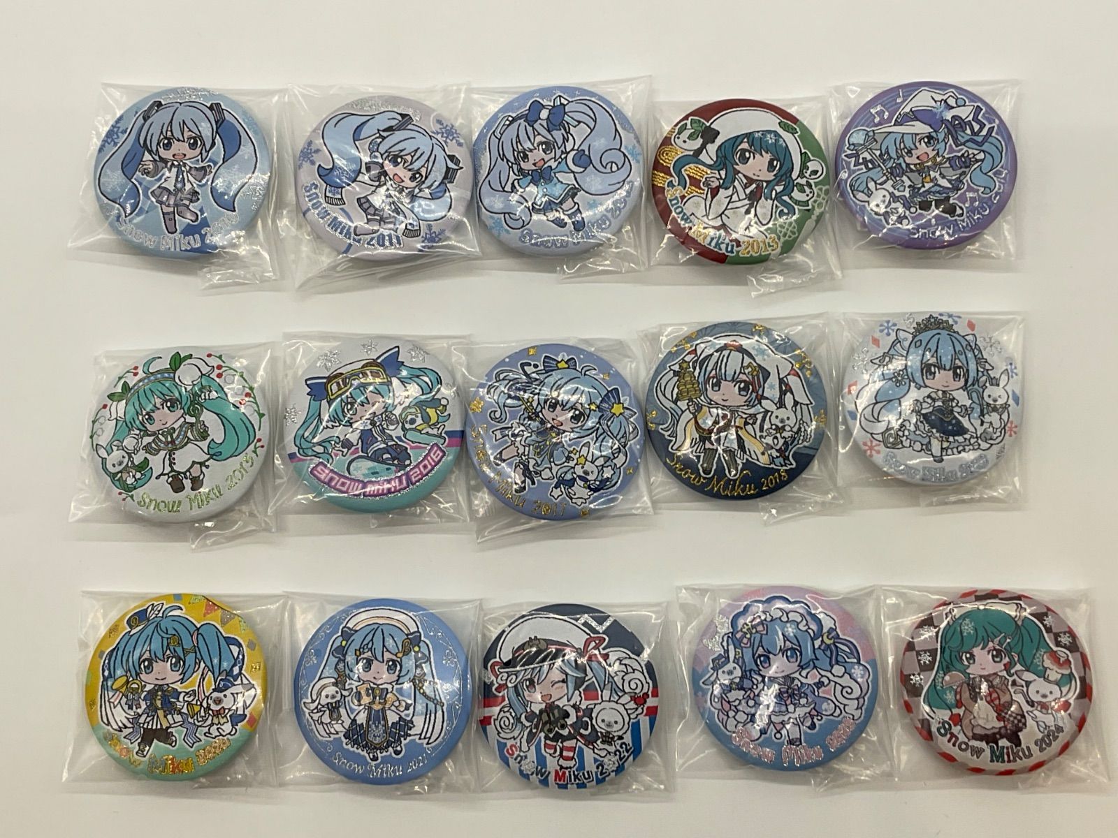 コンプリートセット CAN BADGE COLLECTION SNOW MIKU 2024 2010年