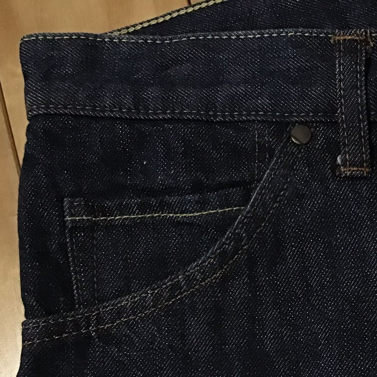 ☆パイレーツストア限定☆ 海賊 カレッジロゴ デニム ハーフパンツ S 
