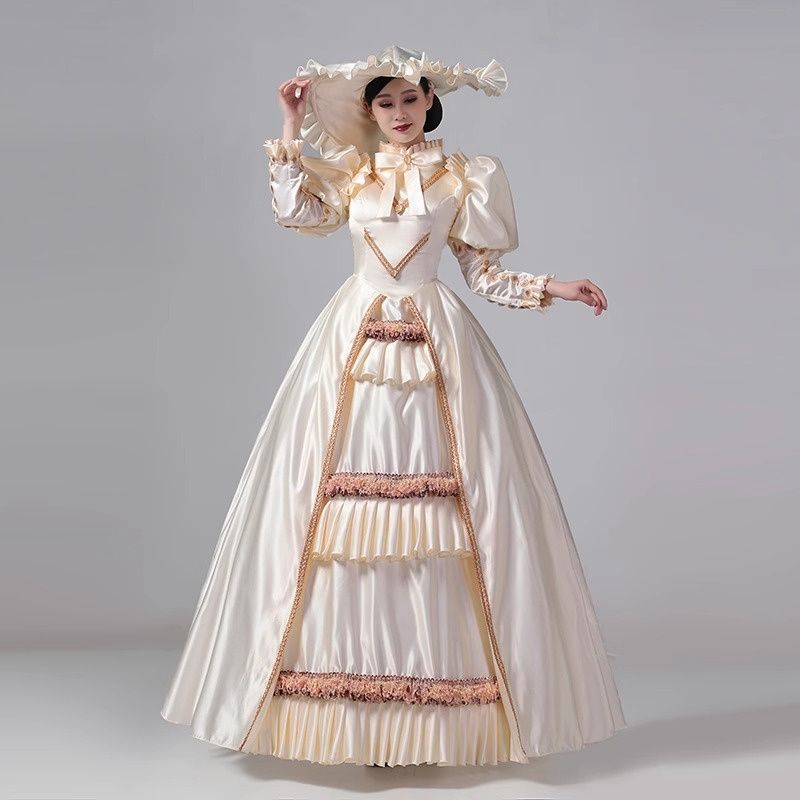 中世 ドレス Amazon.co.jp: [Foreted] 中世 ドレス レディース レース フリル